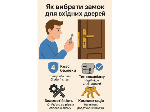 Як вибрати замок для вхідних дверей: Повне керівництво з вибору надійного захисту для вашого будинку