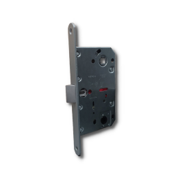 Замок врезной межкомнатный AGB Mediana Evolution WC серый