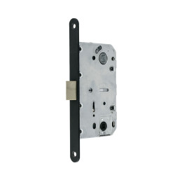 Замок врізний міжкімнатний SOFIA WC чорний