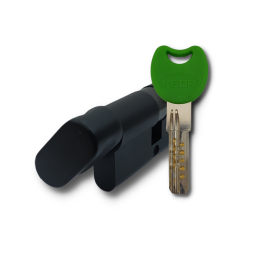 Цилиндр замка KEDR PLK M60ZС (30*30Т) черный