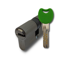 Цилиндр замка KEDR PLK M80Z (40*40) никель