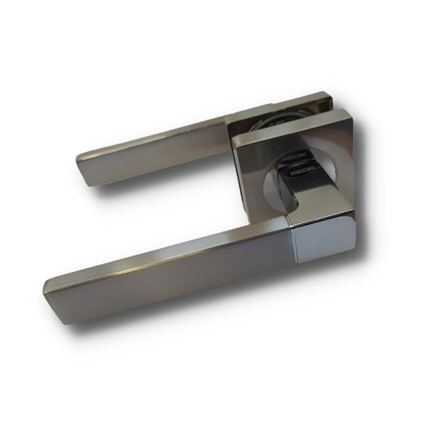 Ручки на розетке KEDR R 06.081-AL SN/CP никель