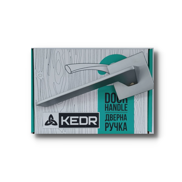 Ручка на розетці KEDR ULTRA R21.175 матовий хром