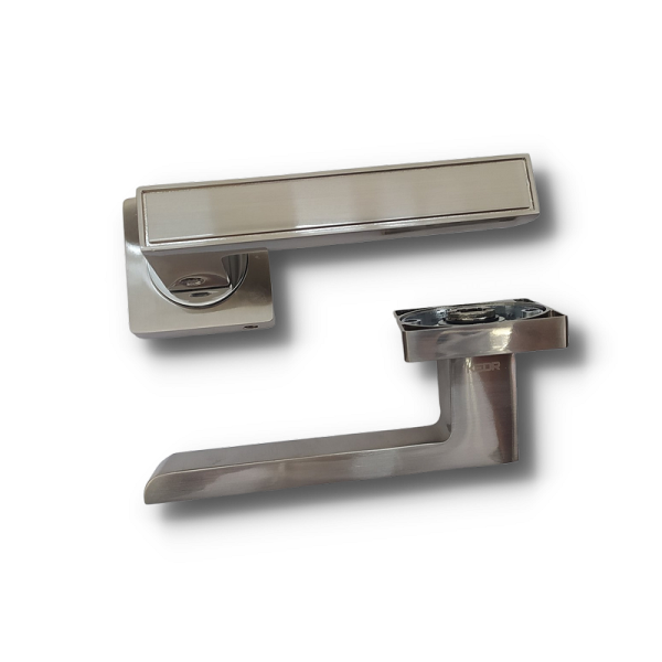 Ручка на розетке KEDR R 08.348-AL SN/CP никель