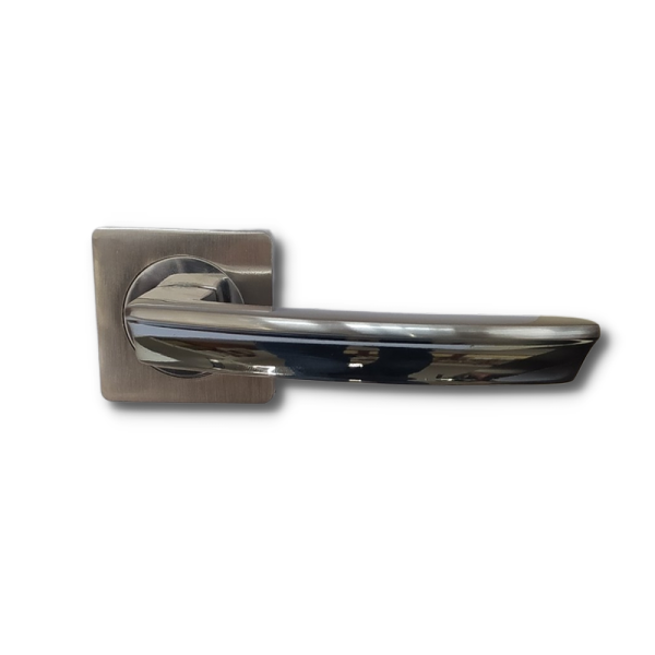Ручки на розетке KEDR R 06.593-AL SN/CP никель