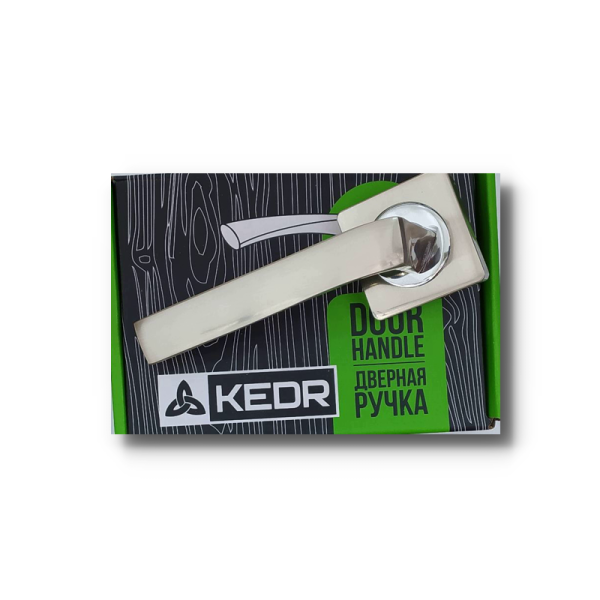 Ручки на розетці KEDR R 08.157-AL SN/CP нікель