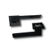Ручка на розетці KEDR ULTRA R21.175 Black mat