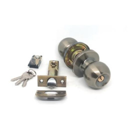 Кнобсет (ручка-засувка) KEDR D672ET-AB бронза