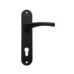 Дверна ручка Аріко 85 мм. чорна