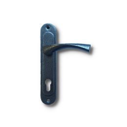 Дверна ручка на планці ASPECT РП-85.23 сіра