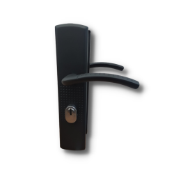 Дверна ручка для китайських дверей FZB HY-A1809 чорна L-R