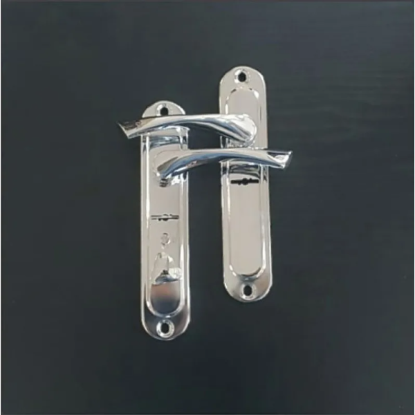 Дверна ручка Кедр AL 42-323-L CR хром