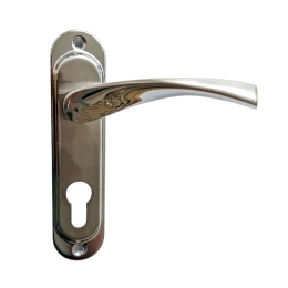 Дверна ручка на планці Кедр AL 62.323 PZ  нікель