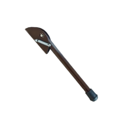 Упор откидной ножка 14*210 мм. коричневая