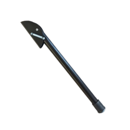 Упор откидной ножка 18*300 мм. черная