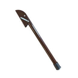 Упор відкидний ніжка 18*300 мм. коричнева