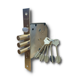 Замок врізний APECS T21/S6-лівий