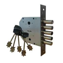 Замок врізний сувальдний CLASS 0601