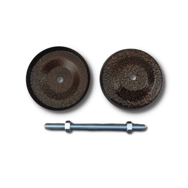 Дверна ручка-стяжка Зефір мідь