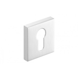 Квадратная накладка под ключ Metal-Bud Total PZ матовый хром