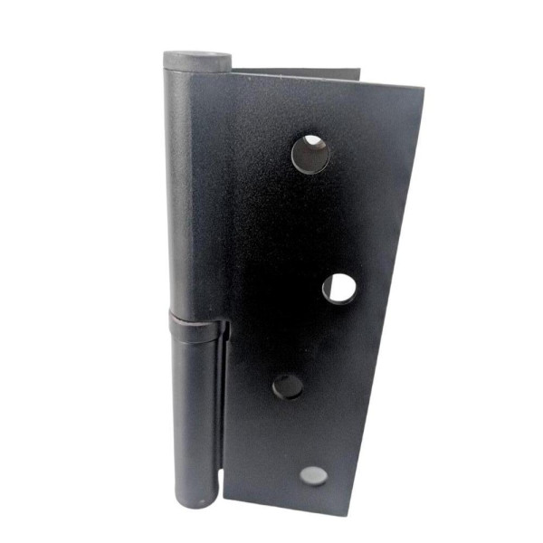 Петля дверна Kedr 100*75 L Black чорна