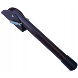 Упор для дверей відкидний 25*500 мм. коричневий