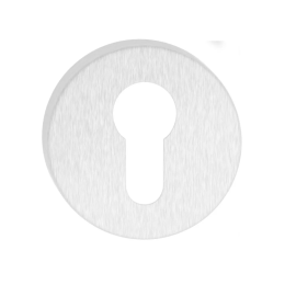 Круглая накладка под ключ Metal-Bud PZ белая