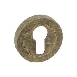 Круглая накладка под ключ Metal-Bud  античная бронза