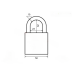 Замок навесной SHERLOCK 101-50