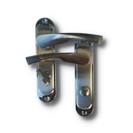 Дверна ручка на планці Кедр AL 62.323 WC SN/CP