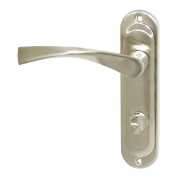 Дверна ручка на планці USK 62-012 WC нікель