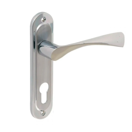 Дверна ручка на планці USK 62-012 нікель