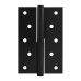 Петля дверная Kedr 125*75 R Black