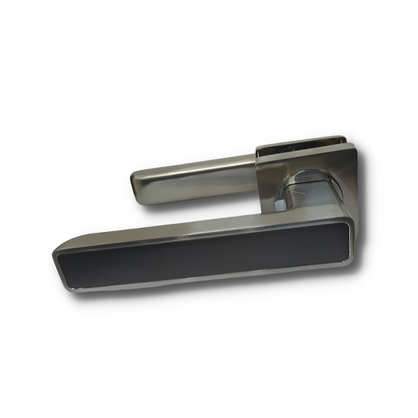 Ручка на розетке KEDR R 08.820-AL SN/GR-GRAFFITE