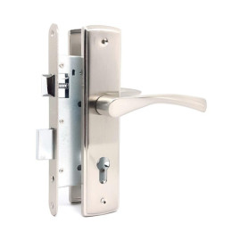 Дверна ручка з замком CLASS 7255-2 SN нікель