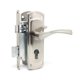 Дверна ручка з замком Class 1423 SN нікель