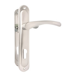 Дверна ручка на планці Kеdr AL 85.0323 (37 мм.) нікель