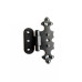 Петля декоративная накладная фигурная ZC-05 Black