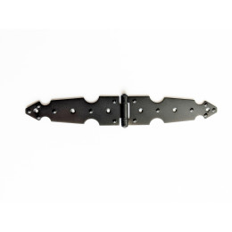 Петля декоративна накладна фігурна ZC-22 Black