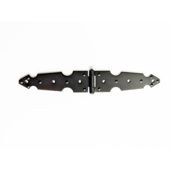 Петля декоративна накладна фігурна ZC-22 Black