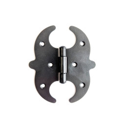Петля декоративная накладная фигурная ZM-4 Black