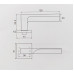 Ручка на розетці Sempra H-30122-A-BLM