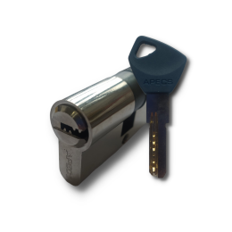 Циліндр замку APECS EM60 (30*30) хром