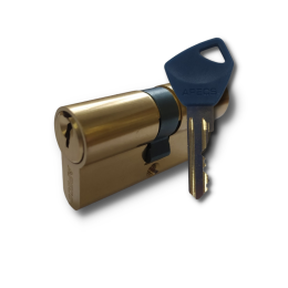 Циліндр замку APECS EС60 (30*30) золото