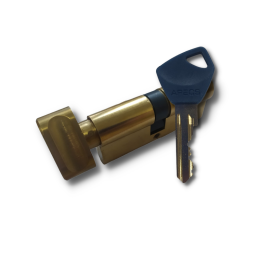 Циліндр замку APECS EС60 (30*30Т) золото