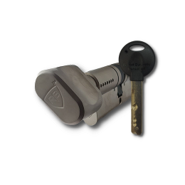 Циліндр замку RB DIN_KT KEYLOCX 100 (50*50T) нікель
