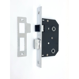 Замок врізний міжкімнатний із засувкою Class 251 WC хром