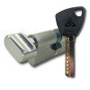 Цилиндр замка KEDR BRASS M80 (30*50T) ZСN никель