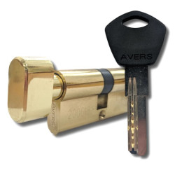 Циліндр замку AVERS DM100 (50*50T) золото