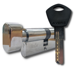 Циліндр замку AVERS DM110 (55*55T) хром